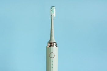 Electric toothbrush in Wolverhampton dental practice for good dental hygiene