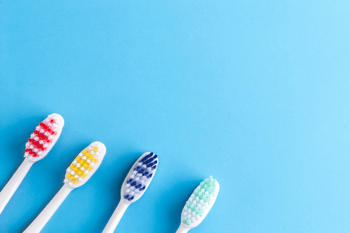 Multi coloured toothbrushes in Wolverhampton