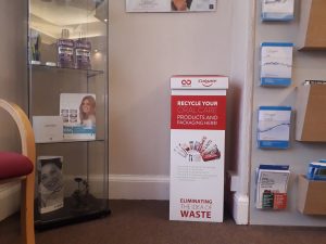 Recycling oral care at our dental practice in Wolverhampton