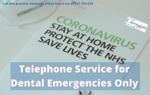 Covid-19 update - Coronavirus Wolverhampton Dentist