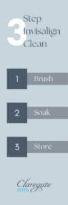 3 Steps To Cleaning Invisalign Braces at Wolverhampton dental practice