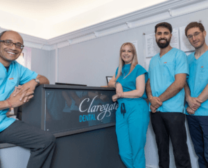 our dentists at claregate who will help with gum disease