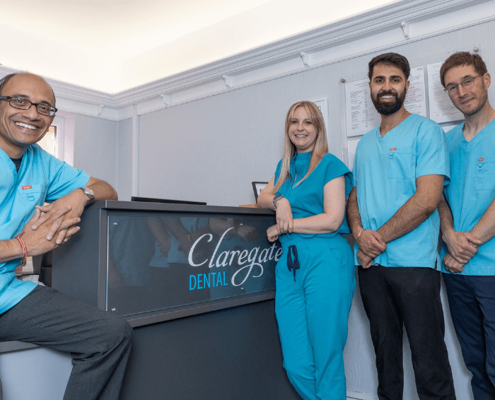 our dentists at claregate who will help with gum disease