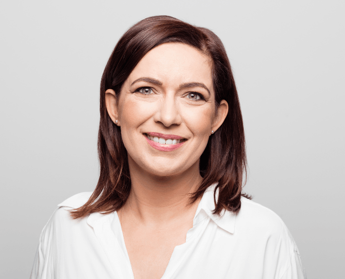 woman after cavities treatment